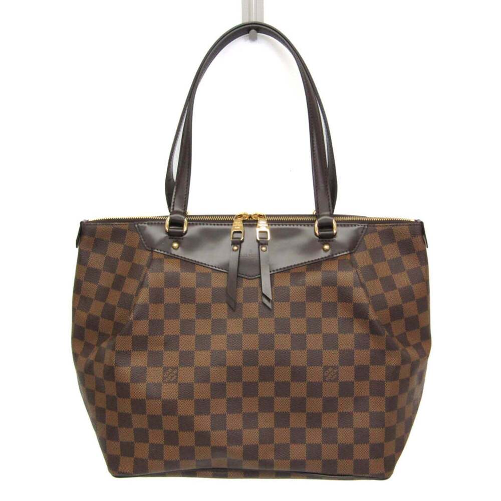 LOUIS VUITTON Brown Damier Tote Bag - Picture 1 of 9